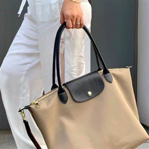 amazon designer bag dupes longchamp|bekilole nylon tote bag.